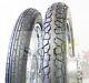 Yamaha Rd250 Rd350 Rd400 Xs360 Xs400 Liberty 6 Ply Front & Rear Tubed Tire Set